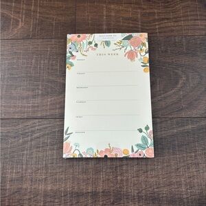 NWT Rifle Paper Co. Brown Memo Notepad